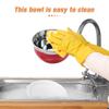 24Cm Stainless Steel Salad Bowl with Lid Fresh Keeping Food Container for Soup Rice Noodle Storage Versatile Kitchen Serving