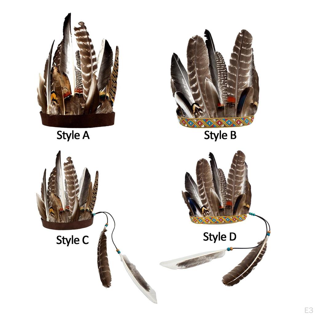 Feather Headband for Festival and Party