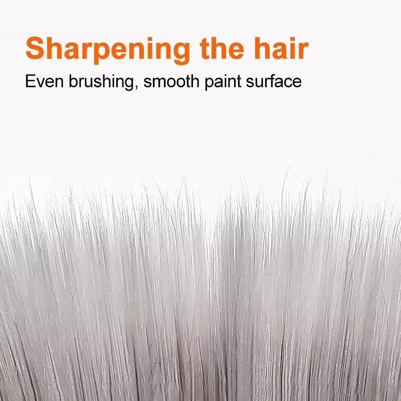 Paint Brushes Wall Paint Brush PET Soft Bristle Durable Cleaning Brush ABS Handle Home Decoration Oil Painting Brush Tools
