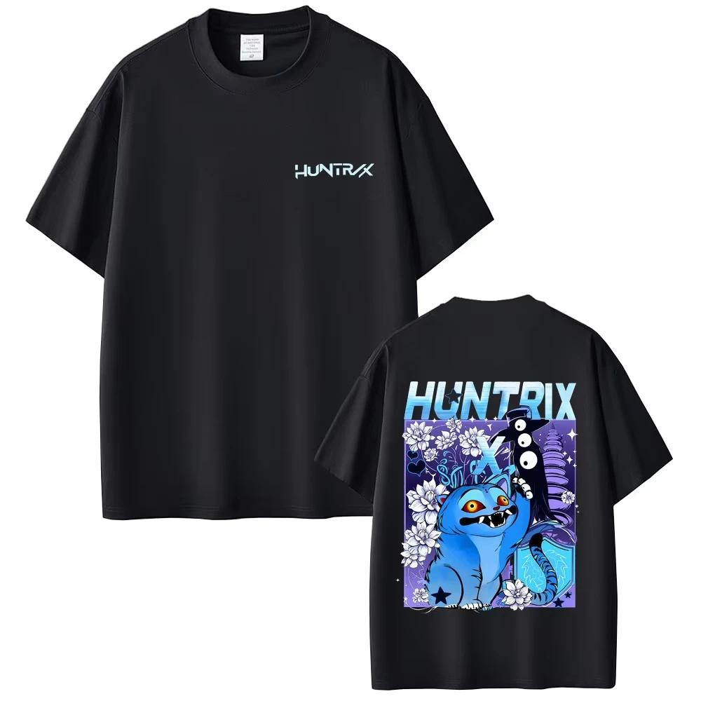 Film KPop Dämonenjäger T-Shirt Rumi Mira Zoey T-Shirts Saja Boys T-Shirt Derpy Tiger T-Shirts Herren Damen Mode Freizeit T-Shirt