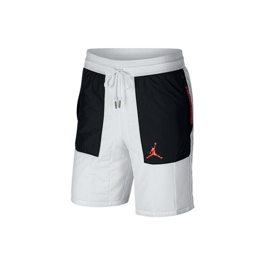 New Jordan Air Jordan 23 Engineered Casual Shorts Men's Black White AO3107-100