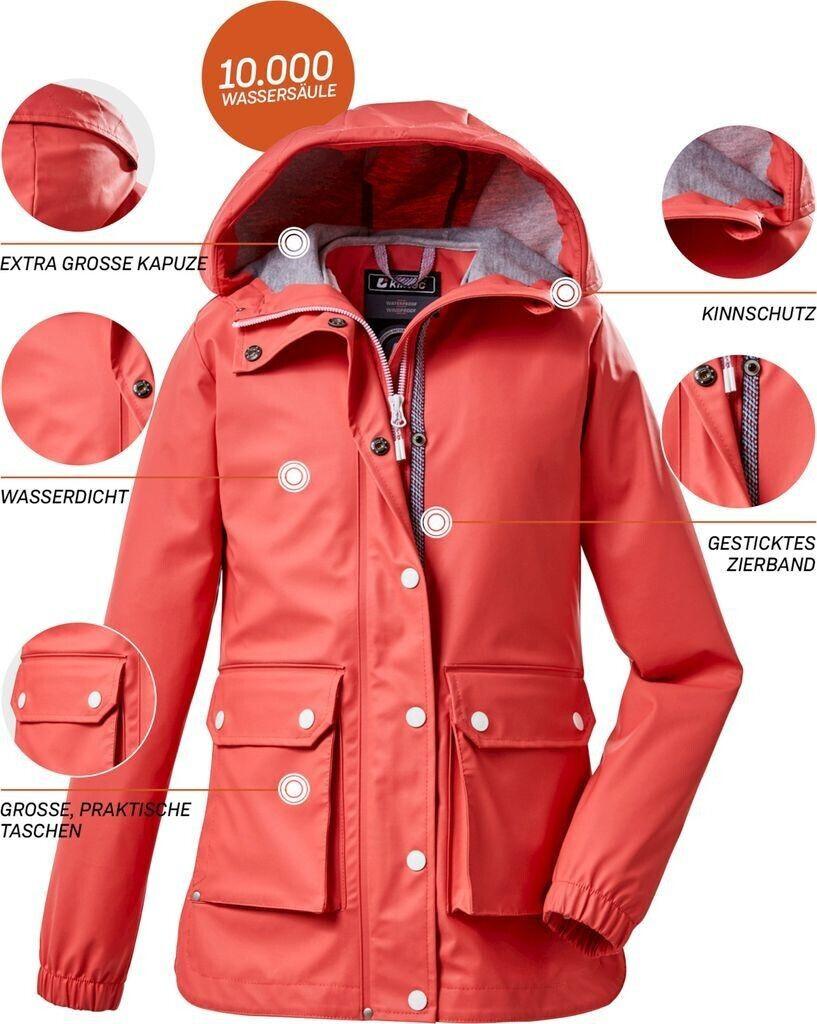 Killtec Outdoorjacke KOS GRLS JCKT 00414-koralle