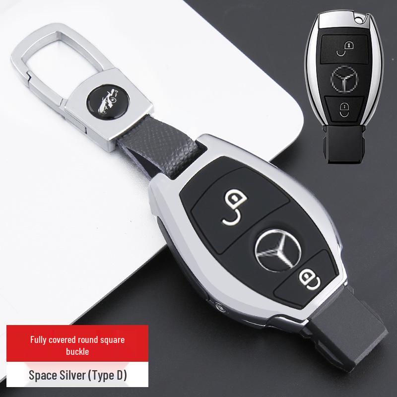 Metal Key Shell for Mercedes E-Class E260L, S-Class, GLE, GLS