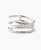 Liersi Coral Leaf 3-Line Ring