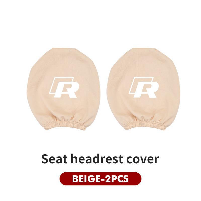 For Volkswagen VW Car Seat Headrest Pillow Anti-Dirty Protective Cover Dustproof Golf Jetta Passat mk4 mk5 mk6 CC B5 B6 B7 GolfLP5