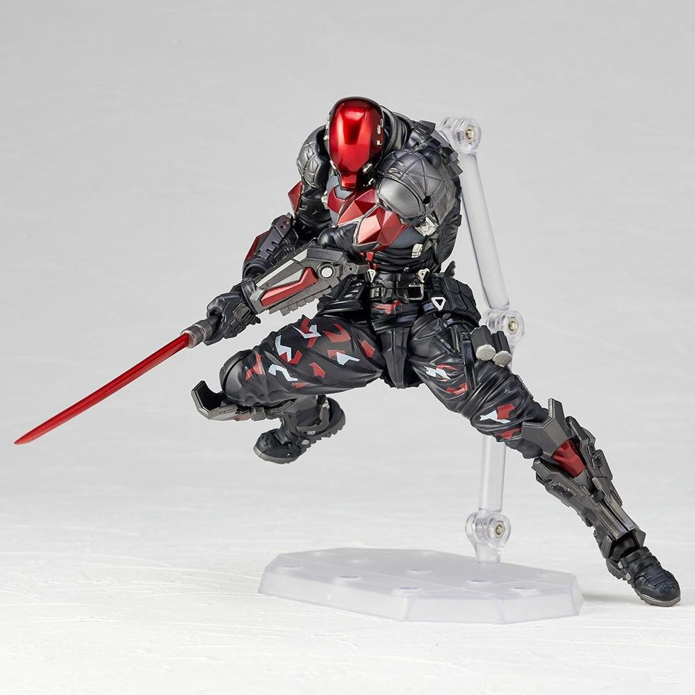 AMAZING YAMAGUCHI Action Figure Arkham Knight Batman Red Hood Robin Jason Todd Figuarts Game Model Toy Collection Christmas Gift