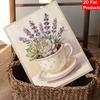 Lavender pearl painting handmade DIY 5D creative ornaments living room home decoration painting with succulents