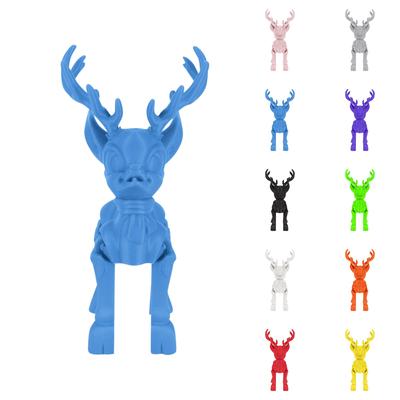3D Printed Movable Christmas Animal Toy Ornament Model