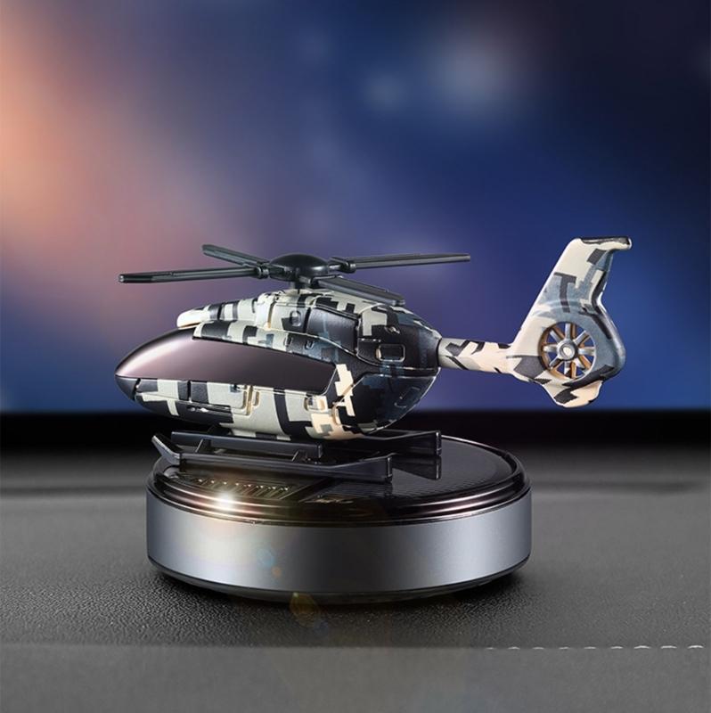 Auto Duft Auto Lufterfrischer, Rotierender Propeller Auto Duftspender Armaturenbrett Langanhaltender Lufterfrischer für Fahrzeug