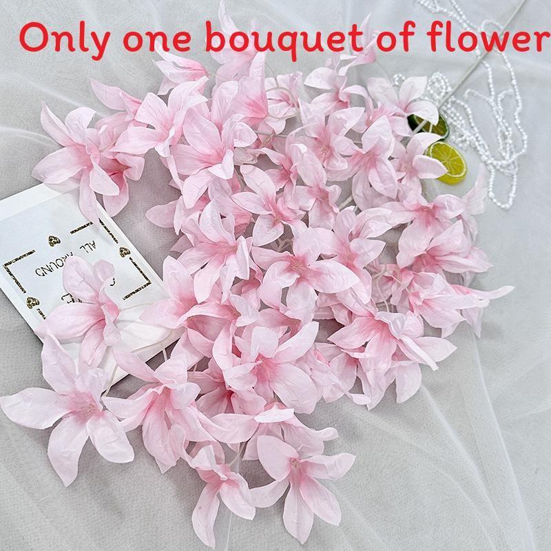 Photo Studio Wedding Backdrop Lilium Brownii Var Viridulum For Decor Event