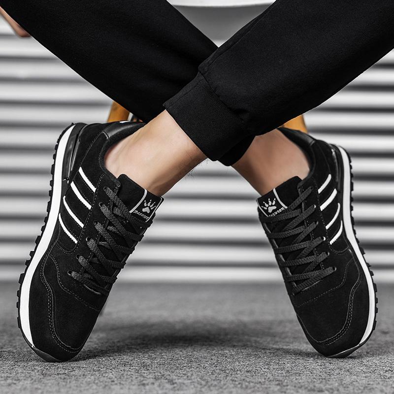 Neue Hochwertige Herren-Sneaker Leder Freizeitschuhe Herbst 2025 Neue Atmungsaktive Herrenschuhe Tenis Herren Flacher Schuh Zapatillas Hombre