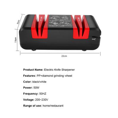 Electric Knife Sharpener Kitchen Knife Fast Knife Sharpening Stone Home Automatic Sharpener Knife Sharpening Stone