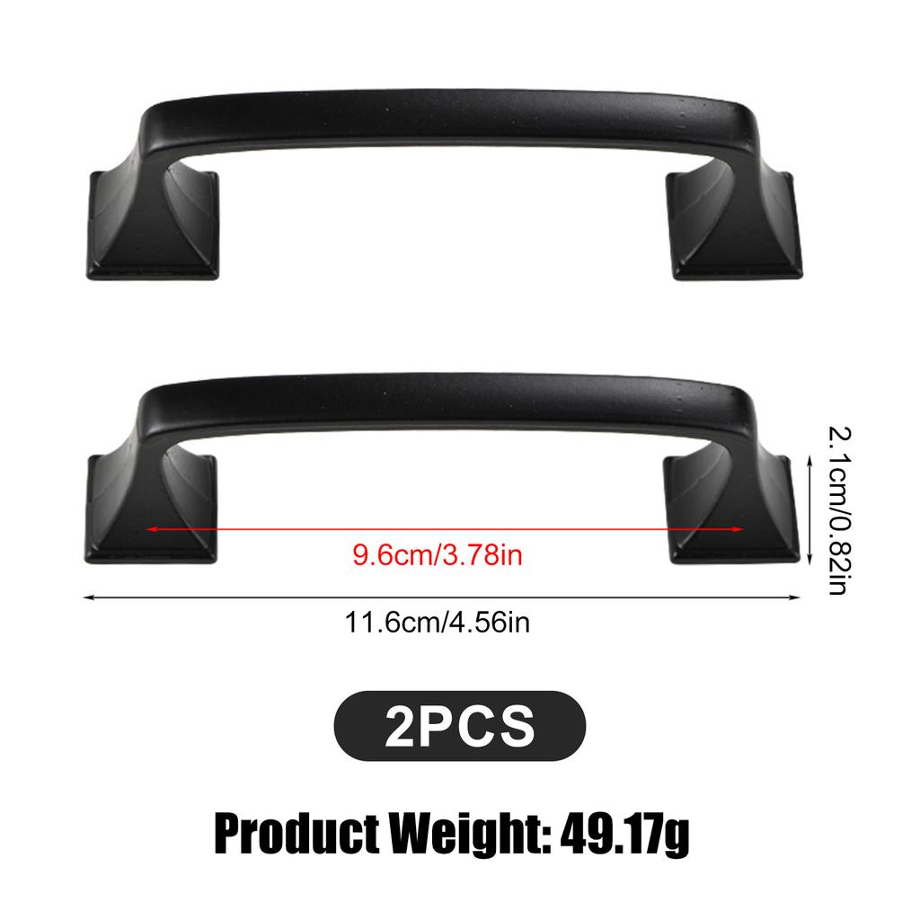 Kitchen Cabinet Handles Durable Cabinet Hardware Handles with Screw Suitable for Offices Restaurants