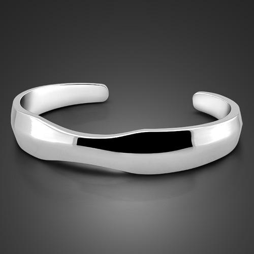 Simple Bracelet Electric Women'S Platinum Plated Opening Adjustable Bracelet Temperament Versatile Jewelry