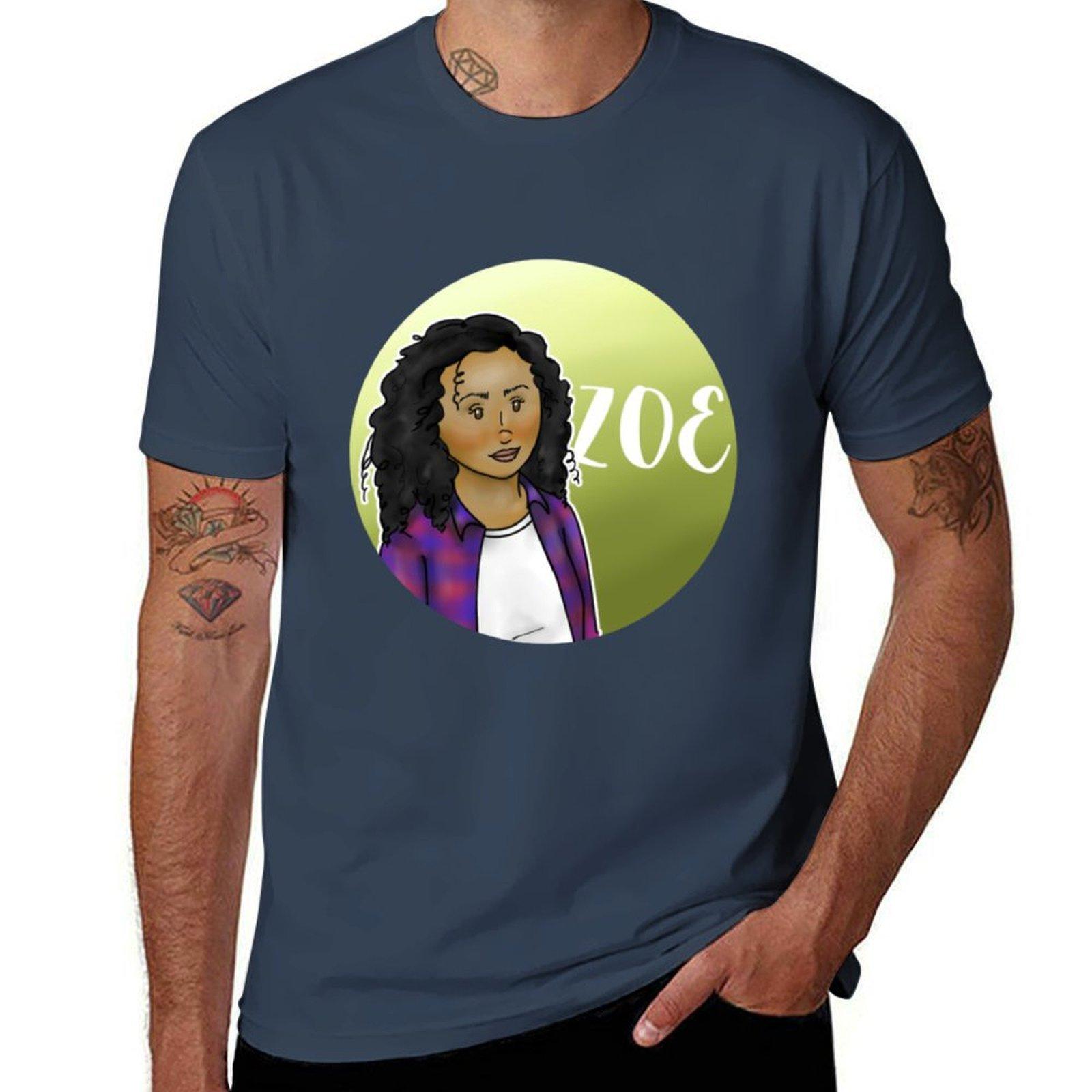 Zoe TShirt Casual Graphic Print Tee S