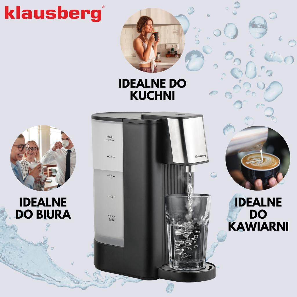 Dozownik dystrybutor podgrzewacz do gorącej wody 2.5L KLAUSBERG KB-7877