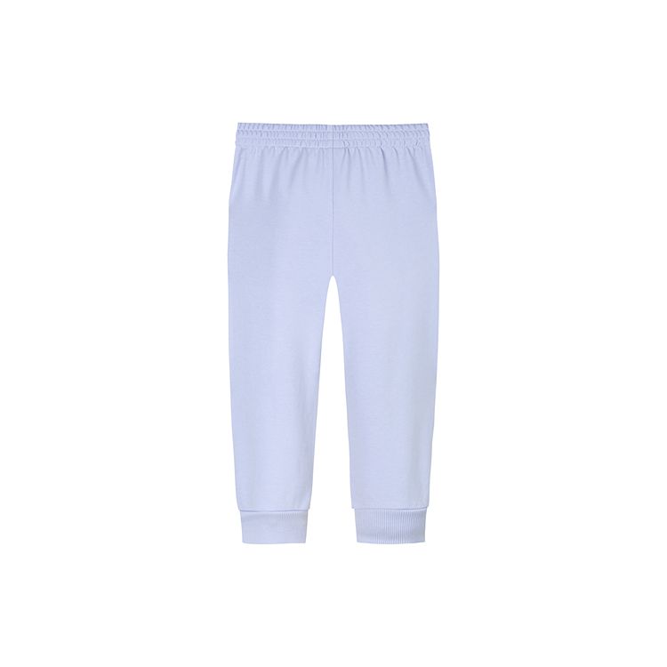 Nike Casual Sports Suit Two-Piece Letter Pullover Long Sleeve Top Comfortable Versatile Pants Kids Sets Purple N32432267GS-004