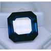 Stunning Natural Blue Color Sapphire 27-29 Ct Asscher Cut Certified Gemstone