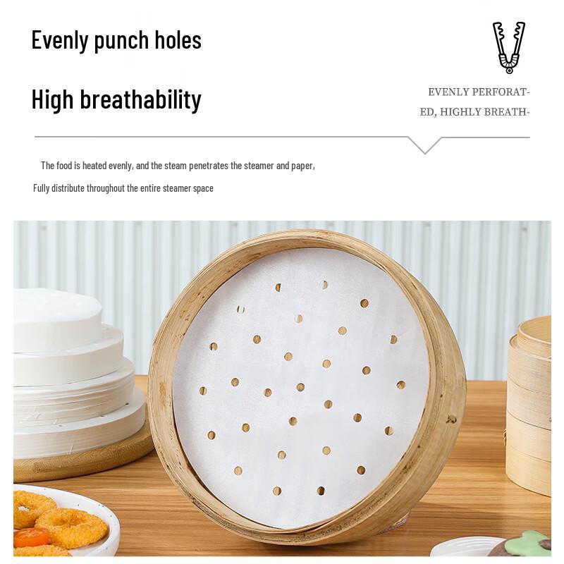 Kaoleshi Non-Stick Steamer Basket Liners