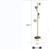 Modern Minimalist Floor Lamp with Round Ball Design