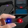 Car Solar Energy Warning Light LED Flashlight Indicator In-Night Caution Strobe Warning Light Running Lamp