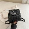 2025  Summer High Value Niche Design Diamond Backpack Women  Chain Bag Small Ladies Backpack