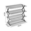 Adjustable Foldable Multi-layer Cooling Rack for Bread and Cake Baking