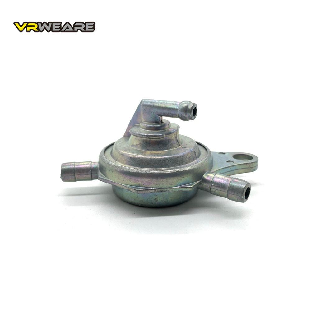3-way Inline Vacuum Fuel Petcock Motocycle Fuel Valve Scooter Fuel Cock For GY6 50 125 150 Cc Scooter Moped ATV