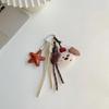 Delightful Plush Bear Bag Charm Cartoon Keychains For Women and Girls Stylish Bag Pendant Cute Car Accessories Decors