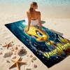 1PC Custom Name Dreamy Night Friend Beach Towel Highly Absorbent And Sand-Resistant Towel for Swimming, Pool, Yoga, And Travel Lightweight