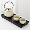 Kung Fu Tea Set Home One Pot Two Cups Tea Plate Small Ceramic Teapot Teacups Hotel Personal Small Sets Traveling