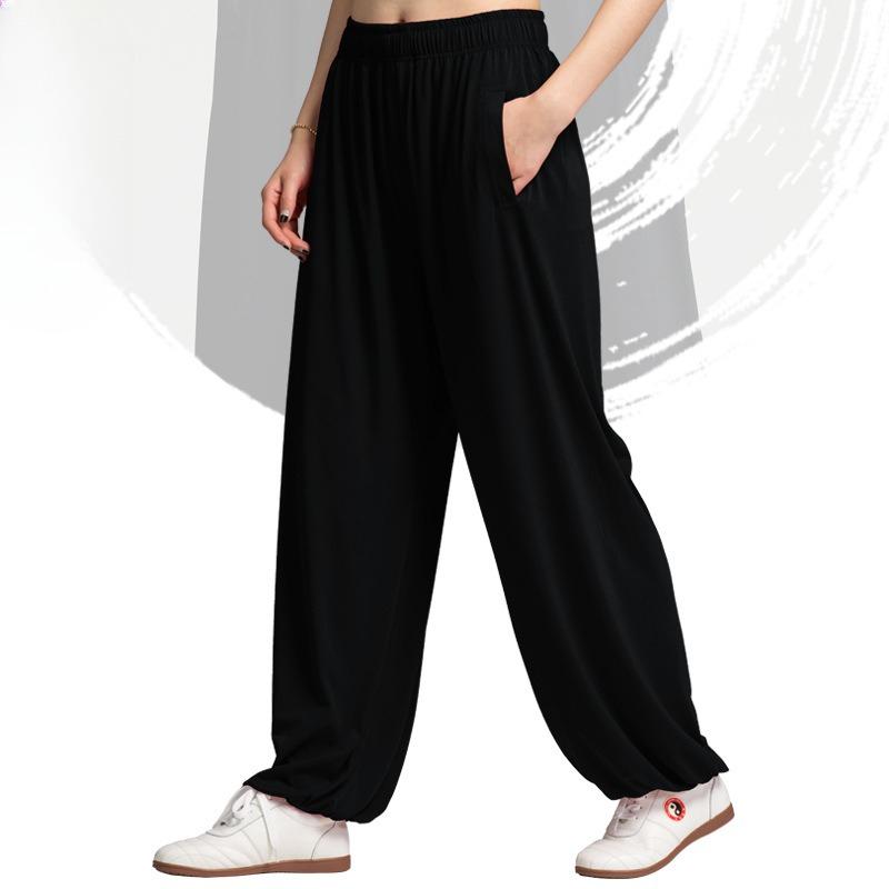 Wiosenne Luźne Spodnie Lanternowe Spodnie Tai Chi Spodnie Treningowe Sztuk Walki Taekwondo Karate Judo Chińskie Spodnie Kung Fu