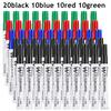 4-100Pcs Erasable Whiteboard Marker Pen Blackboard Marker Teaching Chalk for Glass Office School Stationery White Board Marker