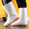 Low High Tube Black Women Men Rain Boots Male Waterproof Fishing Boots Couple Non-Slip Water Shoe Outdoor Garden Work Rain Boot
