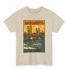 Sacramento T-Shirt: Retro Comic California Skyline Tee