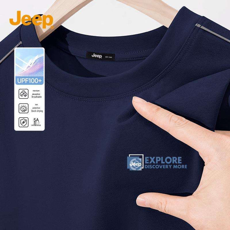 JEEP Men s Outdoor Quick Dry Short Sleeve T-Shirt L