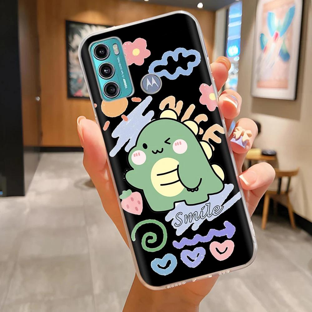 Per Custodia Motorola Moto G60 MotoG60 Carina Trasparente Morbido Silicone TPU Cover Posteriore Per Motorola Moto G60 G60s Custodie Protettive per Telefono