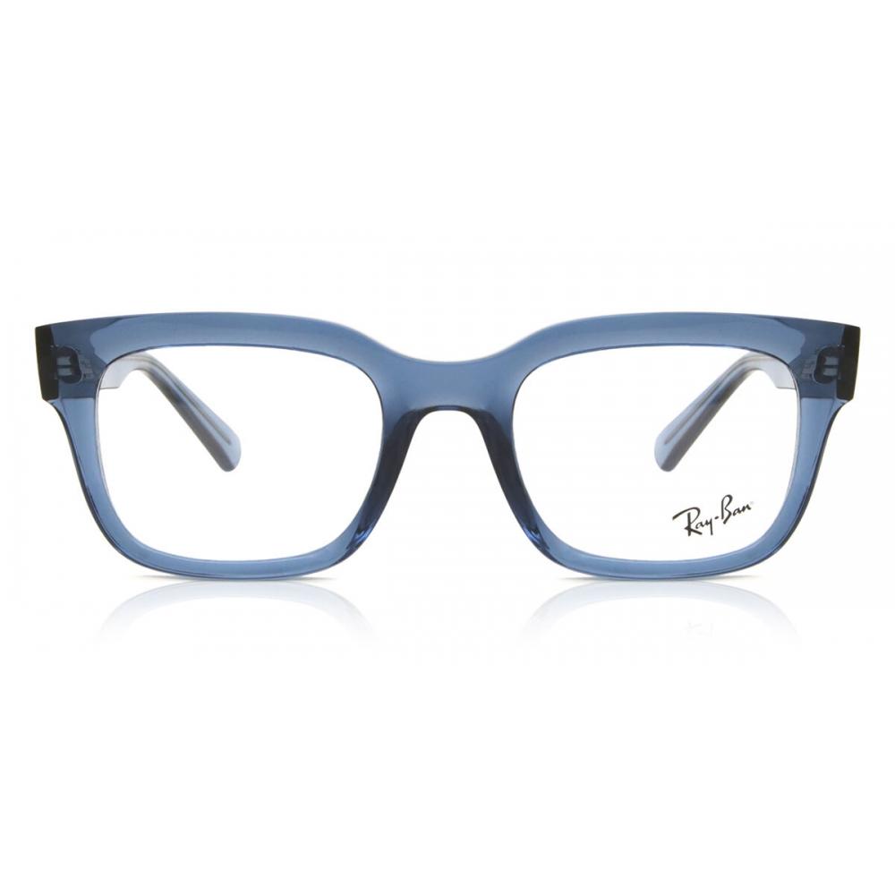 

Ray Ban Rx7217f Chad Asian Fit 8266 Unisex Eyeglasses Transparent Dark Blue/54-22-00