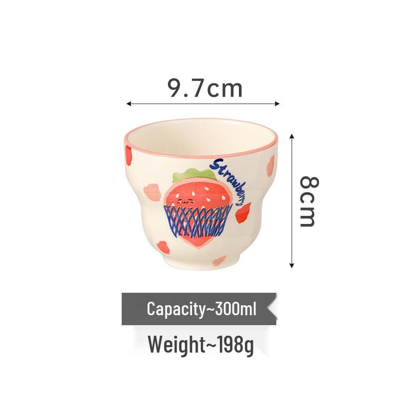 

ZISIZ Cartoon Hand-Pinched Ceramic Coffee Mug