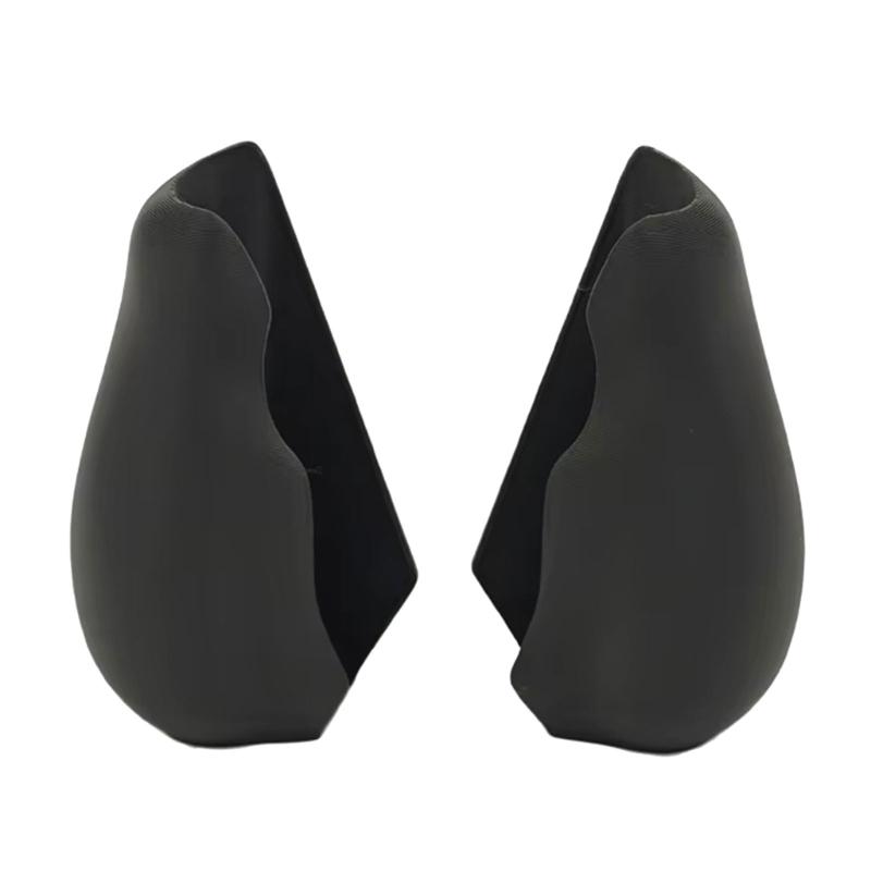 2 Peças Capa de Pegada de Plástico para Console de Jogo ROG Manopla Ergonômica Concha Protetora Protetor de Pegada de Gamepad à Prova de Choque