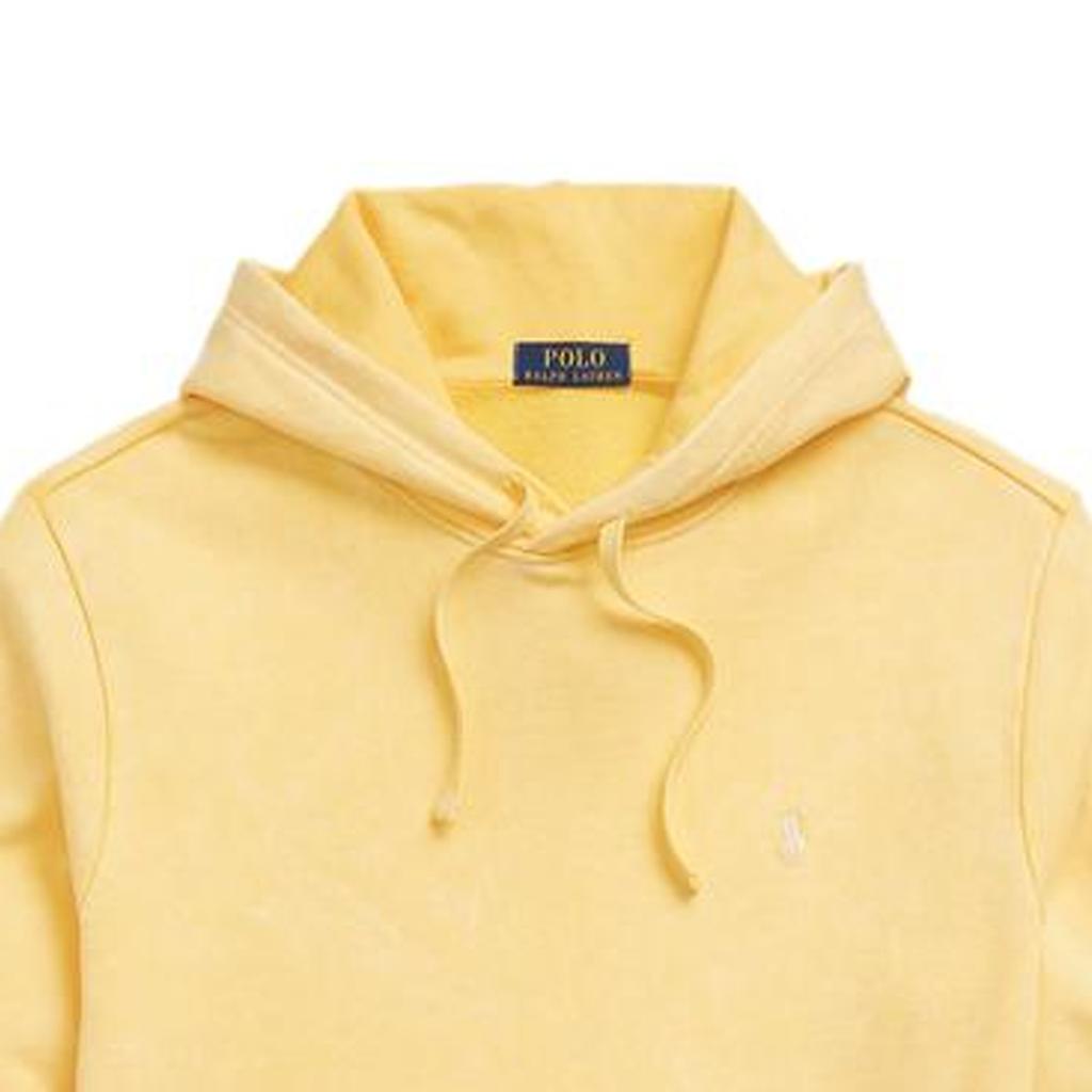 Polo Ralph Lauren Solid Color Hooded Long Sleeve Casual Sweatshirt Men Sweatshirt Yellow MNPOKNI16823222-700