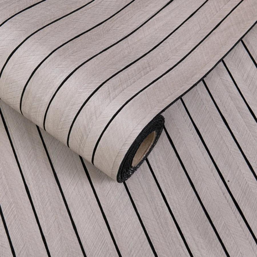 1 Roll Self-Adhesive 3D Wood Grain Vinyl Wall Panels-Easy to Install for Ceiling-Home Decor for Living Room,Bedroom,Restaurant
