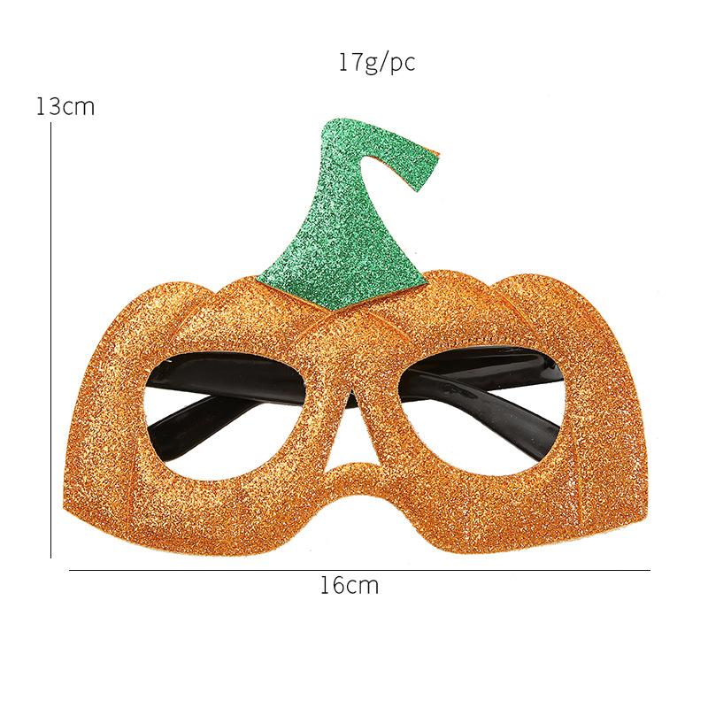 New Halloween Glasses Children's Funny Party Costumes Photo Prop Decorative Goods Skull-and-pumpkin Ghost Day Party