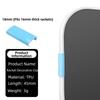 Fit for 16mm Pickleball Paddle Edge Protector Weighted Blocks Shock Absorption Edge Protector Clips Decorative Colorful