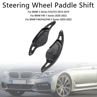 Carbon Look Steering Wheel Paddle Shifter Fit BMW 3 4 5 G20 G22 G30 2018+