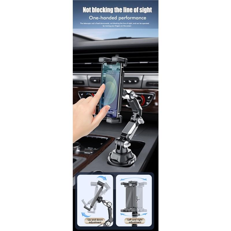 Car Cup Phone Holder Adjustable Car in-car Water Cup Holder Long Joint Position CellPhone Tablet Computer Universal Car Bracket