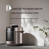 Supor 6L Multifunctional Electric Pressure Cooker with 304 Steel Pot and Intelligent Preset.