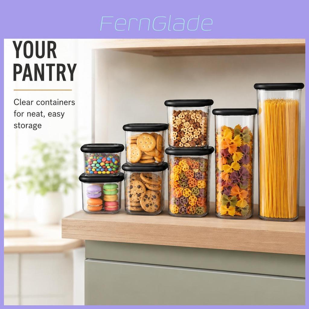 Food Grade Pp Sealing Storage Box With Lid For Kitchen Food Preservation