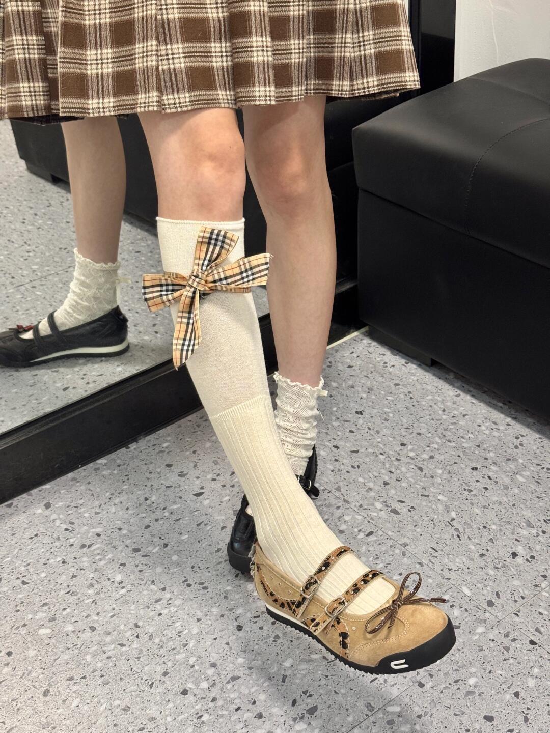 

Версия из овчины~ Ретро леопардовый принт бант туфли-лодочки женские французский стиль увеличение внутренней высоты мелкий вырез туфли Мэри Джейн 35 цветной печати леопарда