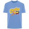 Fun personality Cheetos Printed Summer Men 100% cotton comfortable breathable fashion casual T-shirt Men outdoor street wear